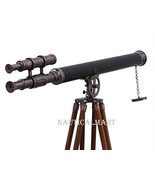 Nauticalmart Floor Standing Antique Copper with Leather Griffith Astro T... - $3,592.29 MXN