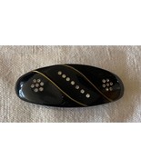 ⭕Vintage, cheveux barrettes, cheveux épingles, retro from the 80s, black... - $207.30 MXN