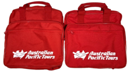 Vintage Lot Fo 2 Australian Pacific Tours Travel Bags Convertible Backpacks Nos - £23.22 GBP