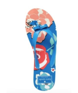 KATE SPADE New York FIFI Blue FLORAL Bow Front FLIP FLOPS ( 8M ) Free Sh... - $100.50 CAD