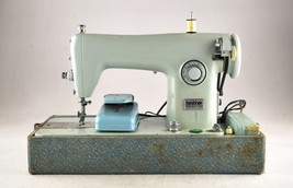 *Vintage Brother Project 1361 Sewing Machine Portable with Case Foot Pedal - $81.62