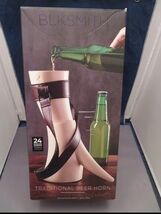 BLKSMITH Drink like a Viking TRADITIONAL BEER HORN w/ Neck Strap &amp; Stand - $27.78