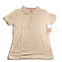 Wonder Nation Girls Uniform Short Sleeve Polo-style White XL Tagless Com... - £7.00 GBP