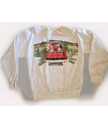 Vintage Tultex Sweatshirt XL Red Chevrolet Truck Dogs Country Crewneck P... - $14.80