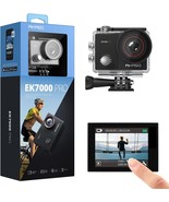 The Akaso Ek7000 Pro 4K Action Camera With Touch Screen, Eis Adjustable ... - £67.13 GBP