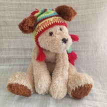 GUND Floppy Dog Universal Studios 45155 Soft Stuffed Animal Knit Hat Scarf 14&quot; - £27.28 GBP