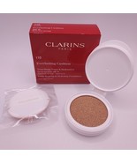 Clarins Everlasting Cushion Foundation REFILL w/Sponge HONEY 110 Sealed - $199.52 MXN