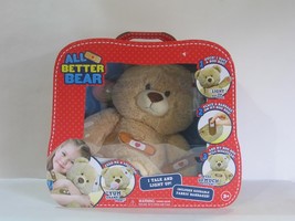 NEW &quot;All Better Bear&quot; Talking Plush Bear Light Up  - $59.39