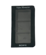 Video Memories Video 8 Storage Case Holds x3 Sony 8mm Video8 Tapes - £13.60 GBP