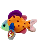 Ty Beanie Baby Lips the Fish with Tag 1999 Excellent - £12.69 GBP