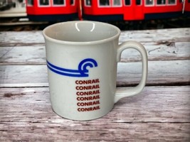 Conrail Defunct Railroad Company Logo Travel Souvenir Coffee Mug Tea Cup  - £16.08 GBP