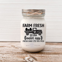 Easter Gift, Easter Gift For Adults, Easter Decor, Easter Candle, Farm Fresh Can - £19.91 GBP+