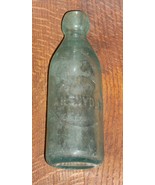 OLD GLASS BOTTLE 1870s ICCo IGCo AH SNYDER LIQUOR BITTER BEER BLOB TOP T... - £106.69 GBP