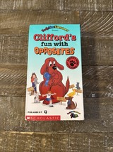 Cliffords Fun With Opposites VHS - $29.58