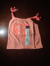 Okie Dokie Newborn Baby Girls Pink &quot;Mom BFF&quot; Tank Shirt - £7.77 GBP