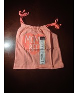 Okie Dokie Newborn Baby Girls Pink &quot;Mom BFF&quot; Tank Shirt - $9.90