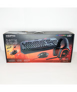 Alpha Gaming Battle Group 3-Piece Set with Headset, Keyboard &amp; Mouse NEW - $955.13 MXN