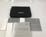 2017 Nissan Versa Sedan Owners Manual Set with Case OEM J03B33006 - $24.74