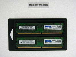 SNPU8622C/1G 2GB 2X1GB Approved DDR2 Dimm 667Mhz Memory For Dell 3100 1RX8 - £31.29 GBP