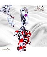 Pandora Gingerbread Man Christmas Dangle Charm 799637C01 US SELLER  - $35.63