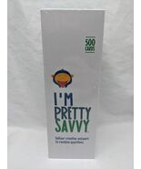 I&#39;m Pretty Savvy Party Card Game Sealed - $17.37 CAD