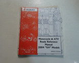 2004 Suzuki Moto &amp; Atv Prêt Référence Manuel K4 Modèles Usine OEM 04 - $14.95