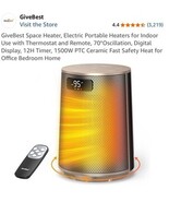 Space Heater, Electric Portable Heaters for Indoor Use with Thermostat a... - €42,52 EUR Space Heater, Electric Portable Heaters for Indoor Use with Thermostat a... - €42,52 EUR