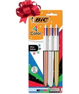 BIC 4-Color Shine Retractable Ball Pens, Versatile 1.0mm Medium Point, - $219.41 MXN