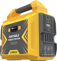 Lipower 300W Portable Power Station, Averages 25 Phone, And Power Outages. - £167.09 GBP