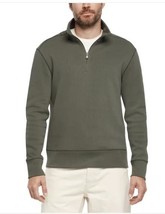 Banana Republic Mens Sweatshirt Green Quarter Zip Long Sleeves Heavyweig... - $883.81 MXN