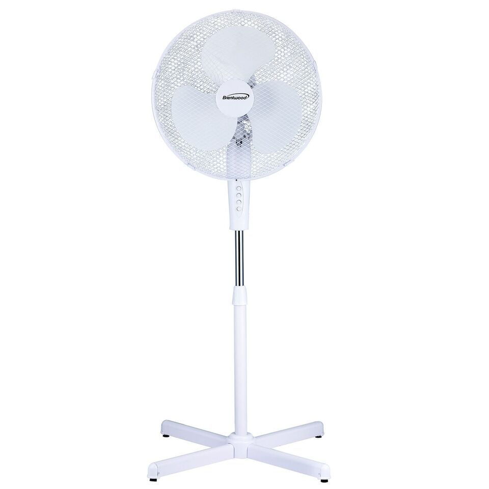 Kool Zone 16&quot; Oscillating Fan- White - $84.36