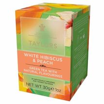 BestBy05/26 Taylors of Harrogate White Hibiscus &amp; Peach Green Tea 20 Tea... - $2.28