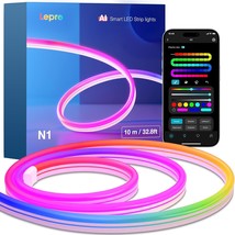 Lepro N1 Ai Smart Rgb Rope Lights For Christmas Decorations, Llm Ai Gene... - $116.99