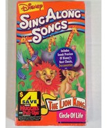 Disney&#39;s Sing Along Songs - The Lion King Circle of Life [VHS] [VHS Tape] - €25,99 EUR