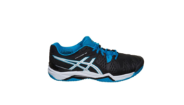 ASICS Mens Sneakers Gel-Resolution 6 Clay Printed Black Size UK 5.5 E503Y - £58.48 GBP