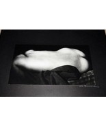 Black and White art print framed &amp; matted Female Nude signed by Rita Ham... - $1,392.31 MXN