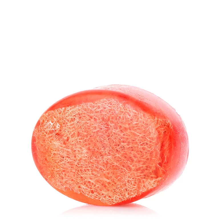 Organic Natural Scrub SAPO With loofah &quot;Watermelon&quot; 60g - £22.39 GBP