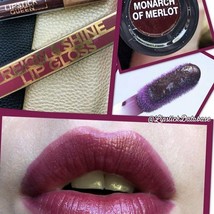 Lipstick Queen Reign &amp; Shine Lip Gloss Monarch of Merlot 0.09 Oz NIB - £7.39 GBP