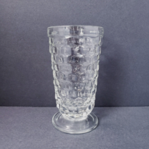 Indiana Glass Whitehall Clear 14 oz. Compote Tumbler Drinking Glass - £12.13 GBP