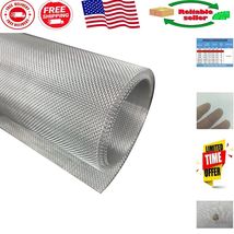 Durable 30 Mesh Woven Stainless Steel Screen - 15.7&quot; x 47.2&quot; for Home &amp; ... - $35.73 CAD