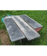 Black Grey Marble Salvage Slab Conrad Hotel Massillon Ohio - $1,646.42 CAD