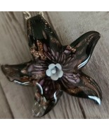 Starfish Glass Necklace ~ Jewelry ~ Statement Necklace ~ Pendant - £17.55 GBP