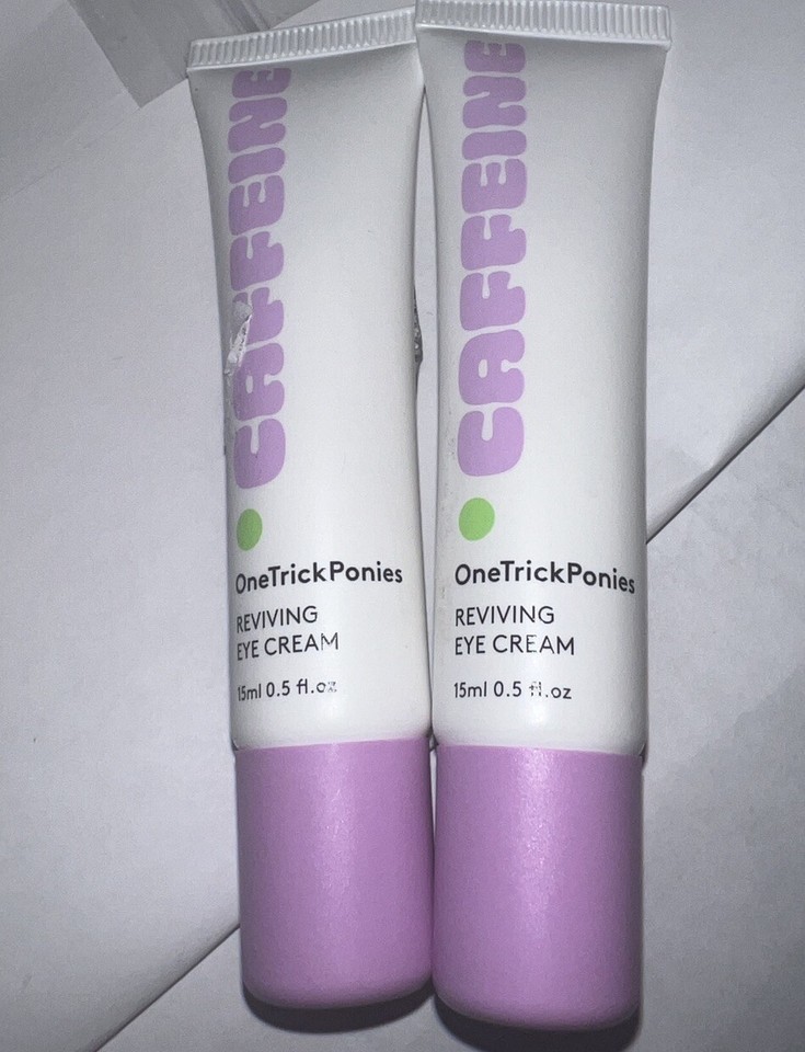 Caffeine Reviving Eye Cream Repair Eyeone trick ponies  travel size 0.5 oz 15 ml Item image 3