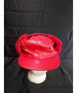 1960s NEW OLD STOCK Trapper Hunter Hunting Flap Neck Cover RED Hat Cap U... - $619.84 MXN