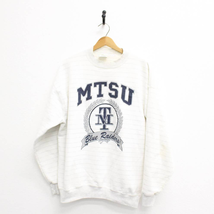 Vintage Middle Tennessee State University Blue Raiders Sweatshirt XL - $75.47