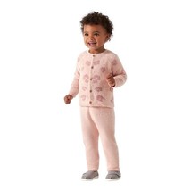 Modern Moments By Gerber Baby Girl Cardigan Sweater And Pants 2 Piece Se... - $8.48