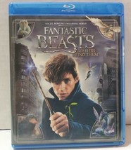 Fantastic Beasts and Where to Find Them Blu-ray DVD 2 Disc Slipcover Fantasy  - £18.61 GBP