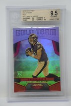 2016 Certified Gold Team Red #17 Carson Wentz/99 Rookie Beckett 9.5 GEM - £159.86 GBP