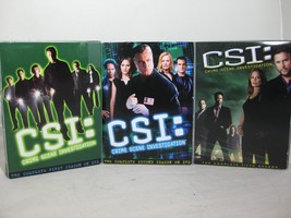 Lot of Season First Second Fifth DVD Box Set CSI Crime Scene Investigation 1 2 5 - £19.36 GBP