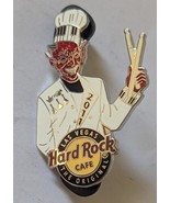 2011 Las Vegas Hard Rock Cafe The Original Devil Chef Pin - $286.37 MXN